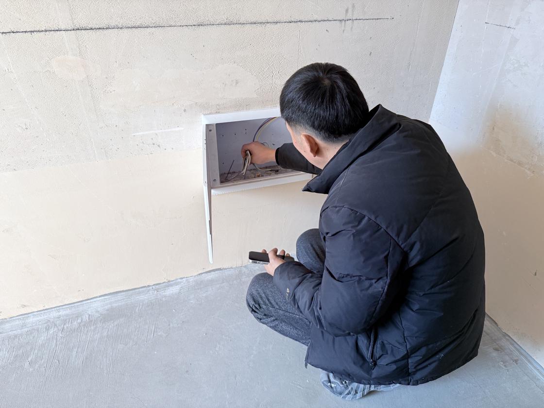 弱电箱检查现场