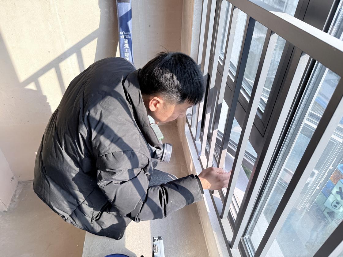 门窗基础检查现场